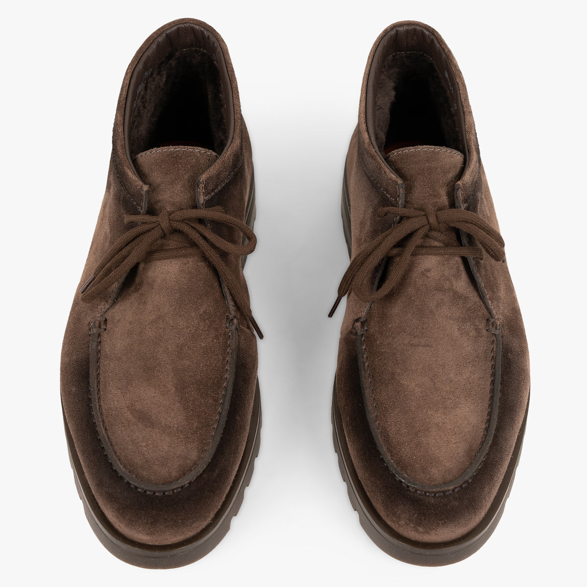 Santoni Desert Boot Bruin Suède | Chunky Sole