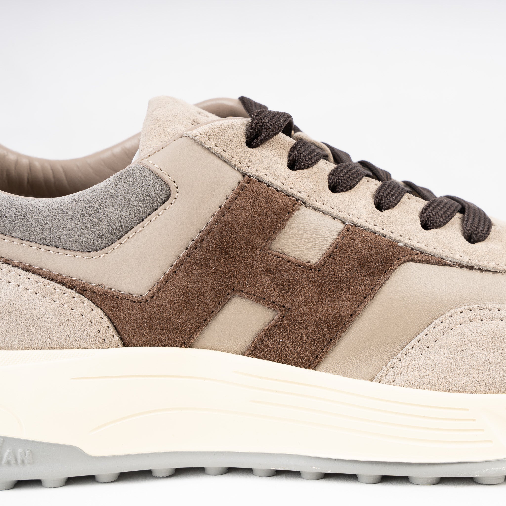 Hogan Sneakers Grijs & Bruin | Hyperlight