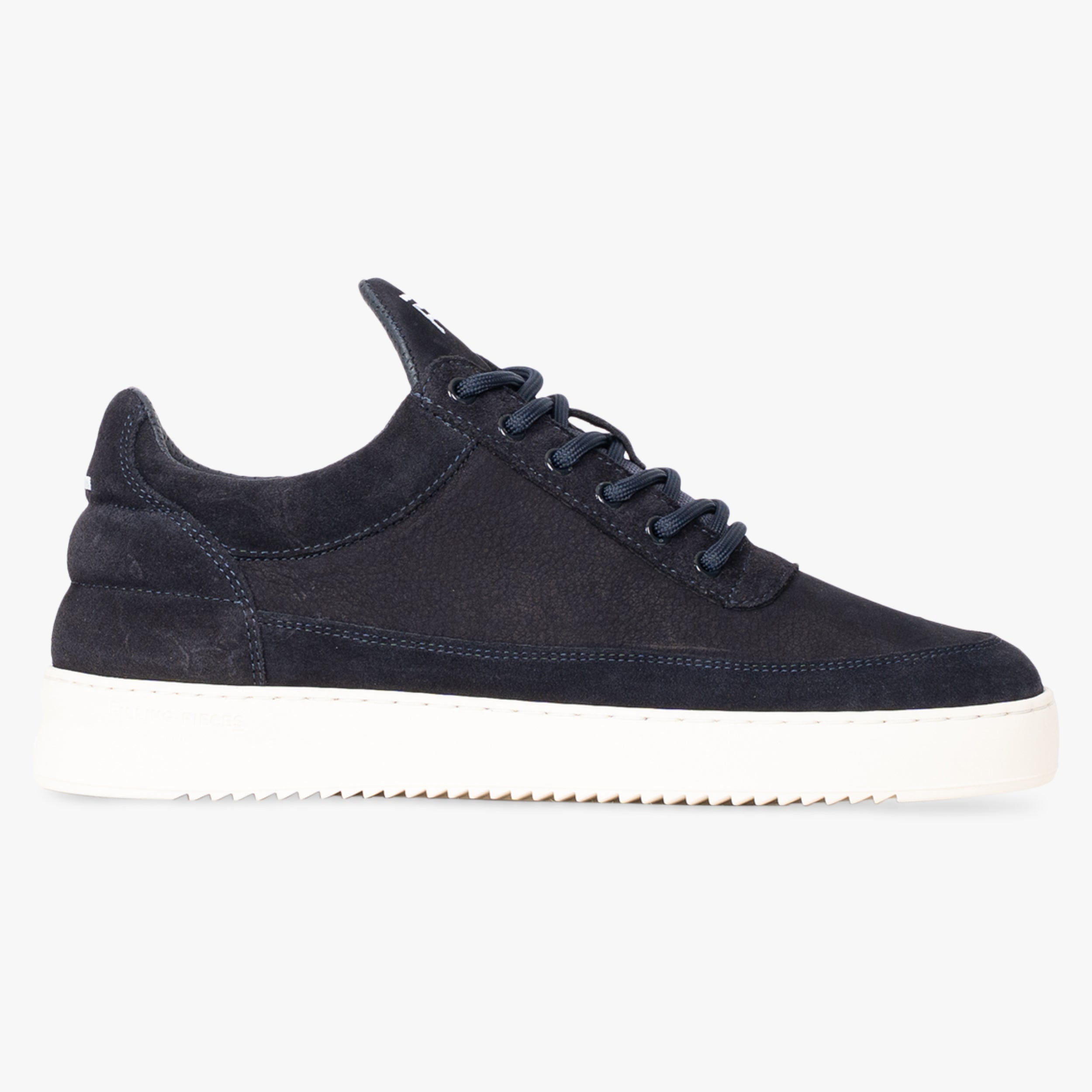 Filling Pieces Sneakers Blauw | Low Top Suede