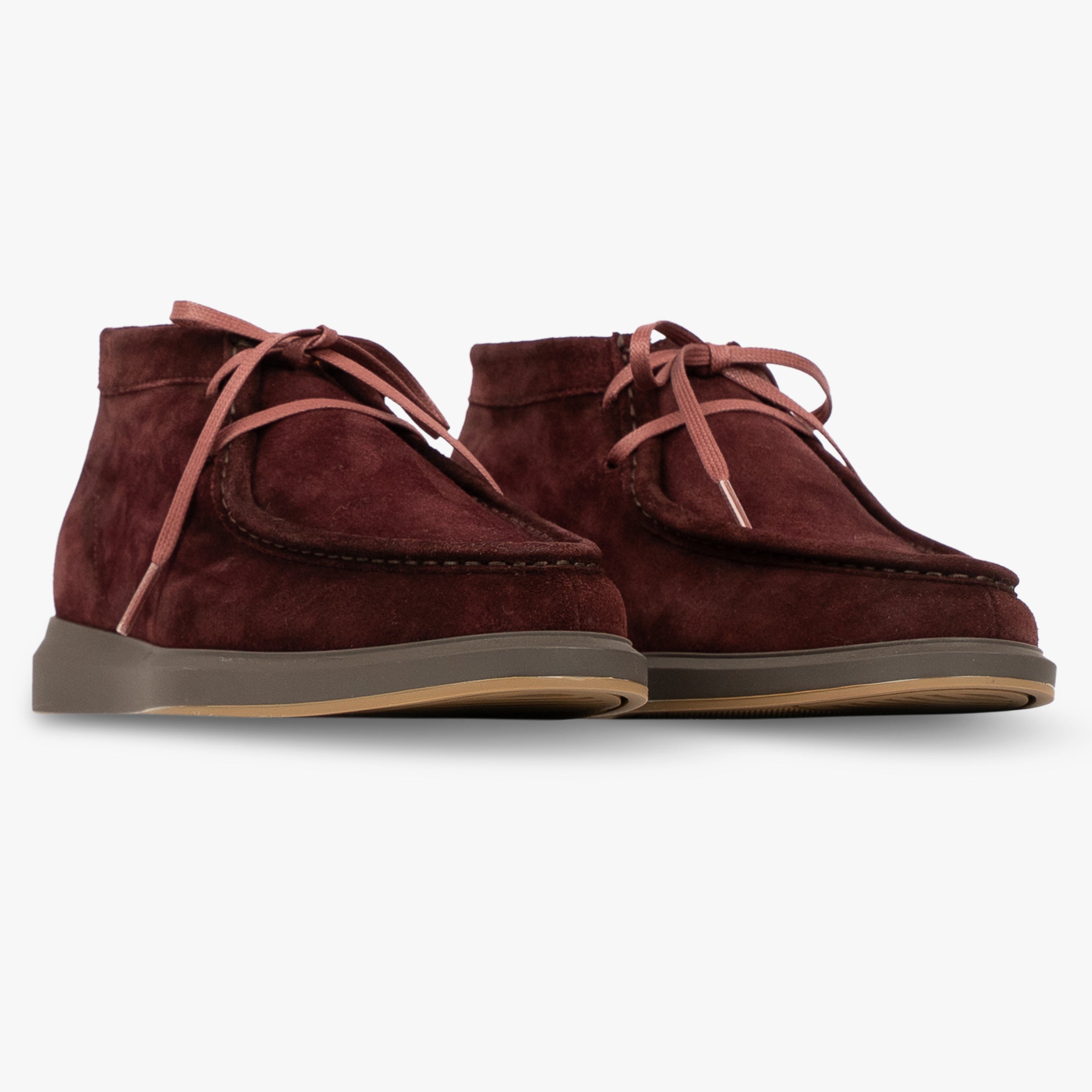 Magnanni Veterschoen Bordeaux Rood Suède
