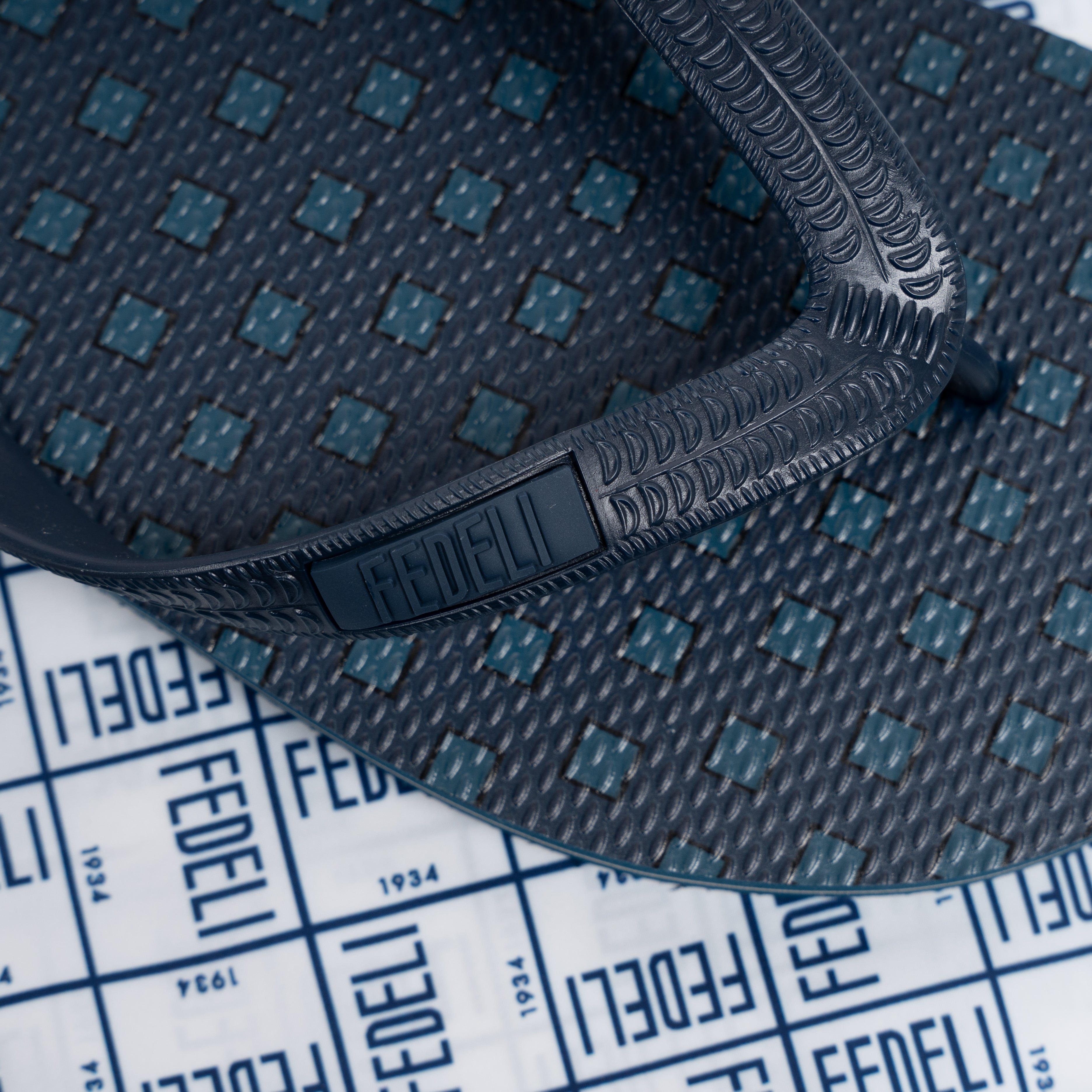 Fedeli Slippers Blauw | Flipper
