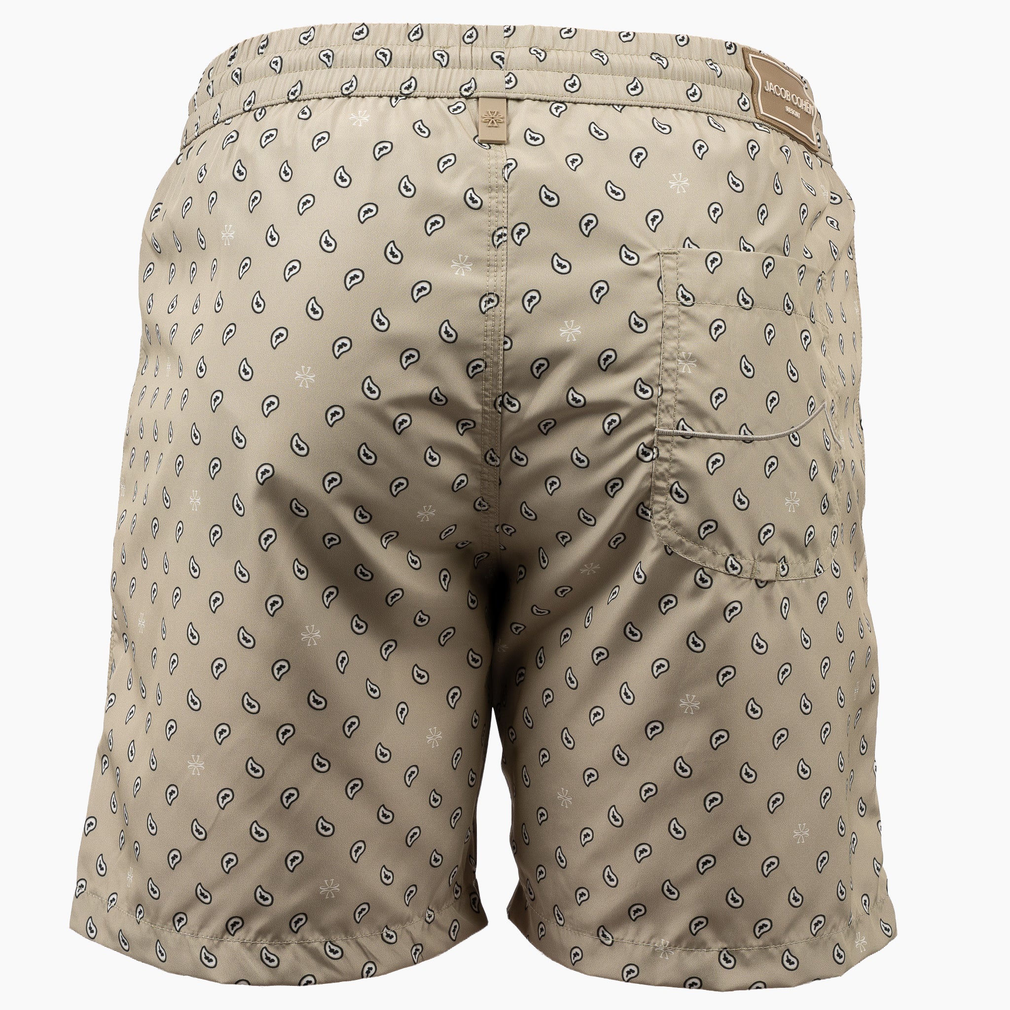 Jacob Cohen Zwembroek Paisley Beige | Resort