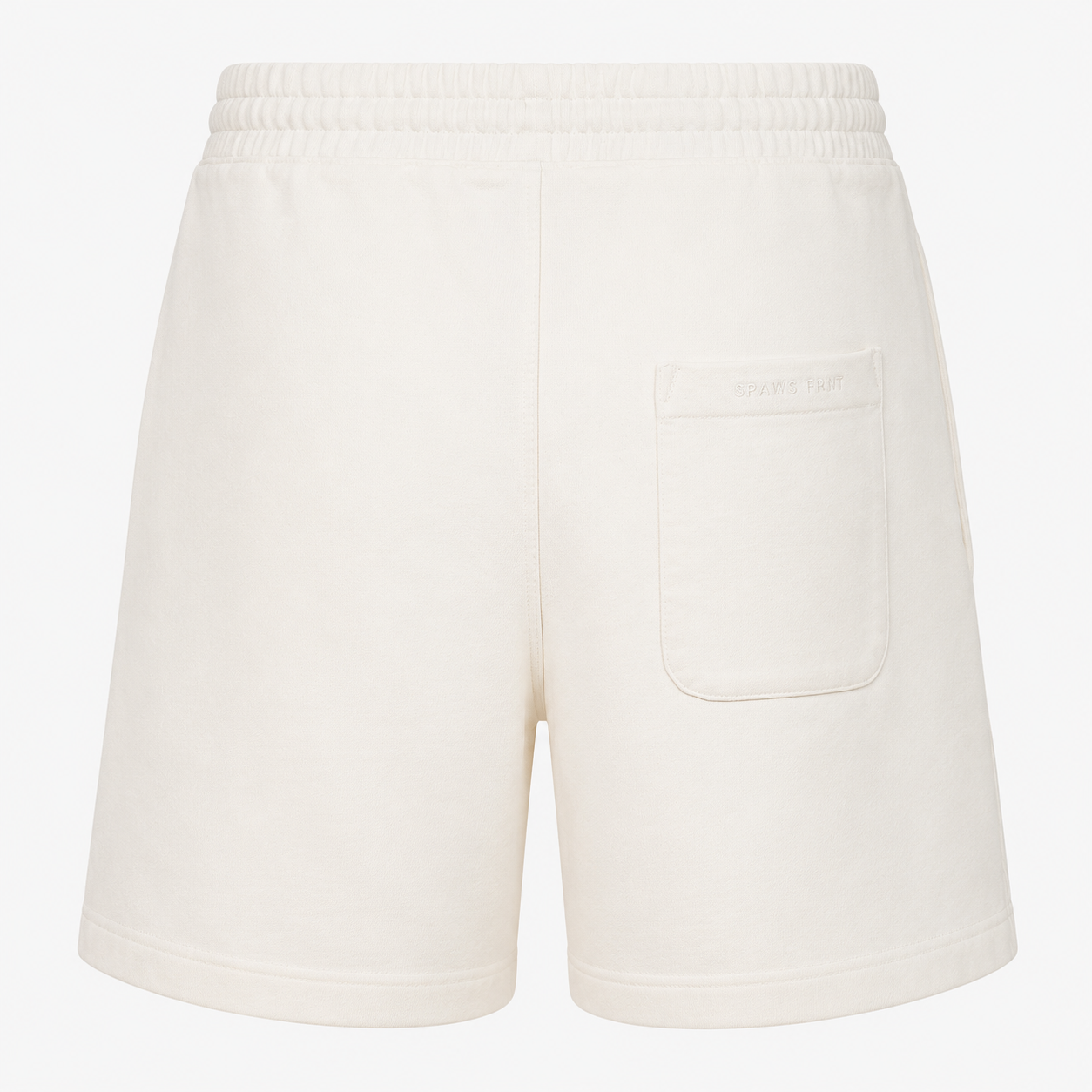 Bram's Fruit Korte Broek Off-White | Script Logo Short