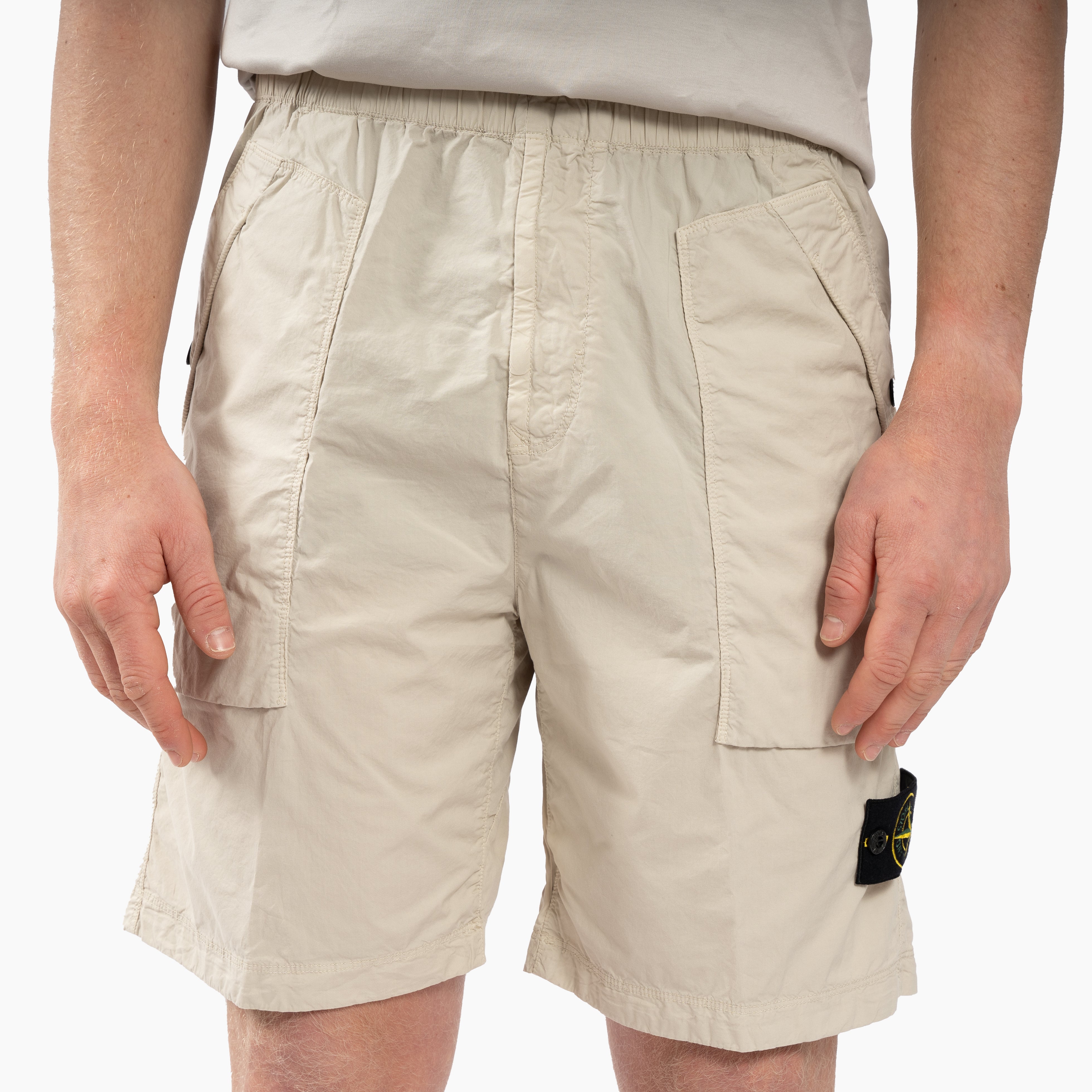 Stone Island Korte Broek Zand | Paracadute