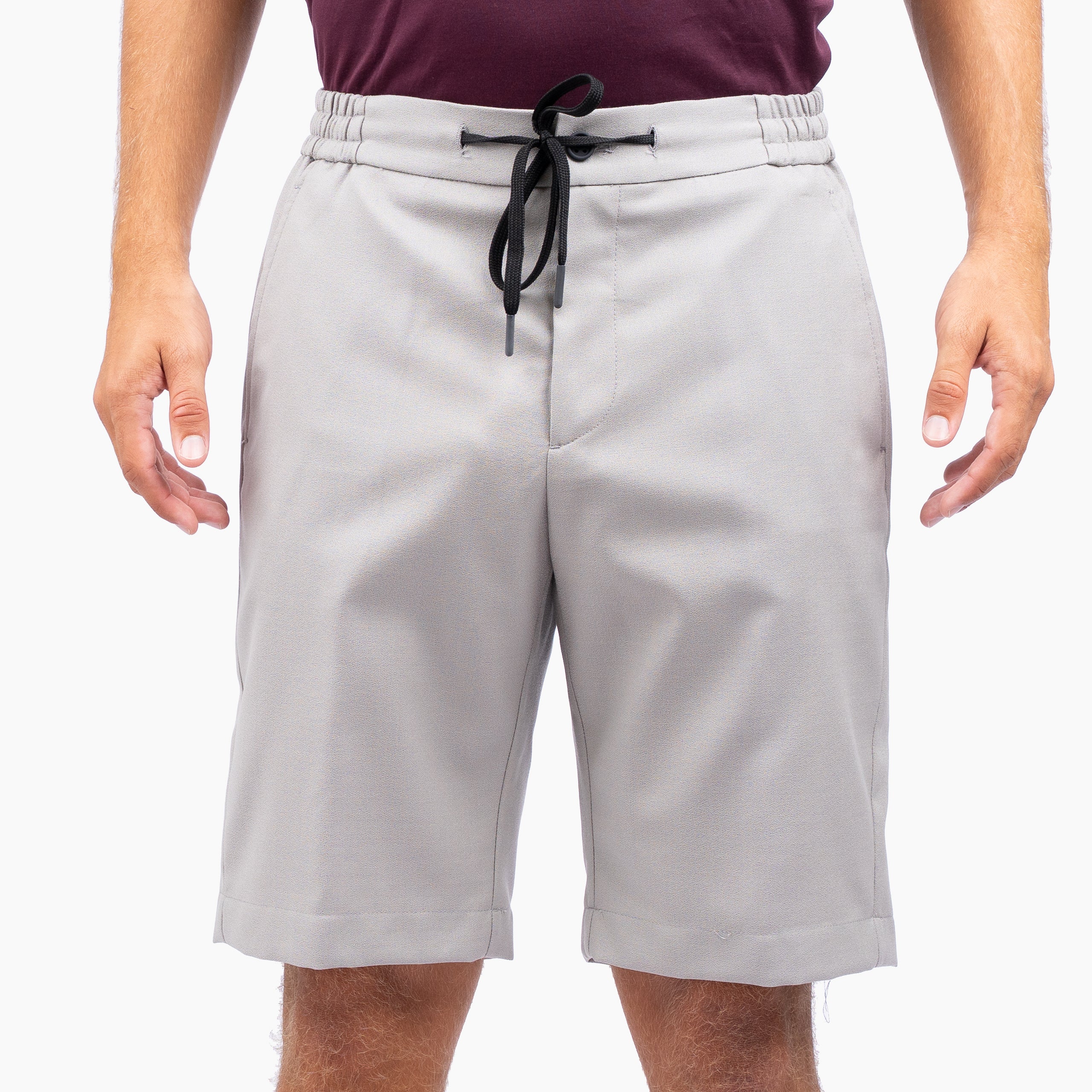 Berwich Korte Broek Lichtgrijs | Spiaggia Short