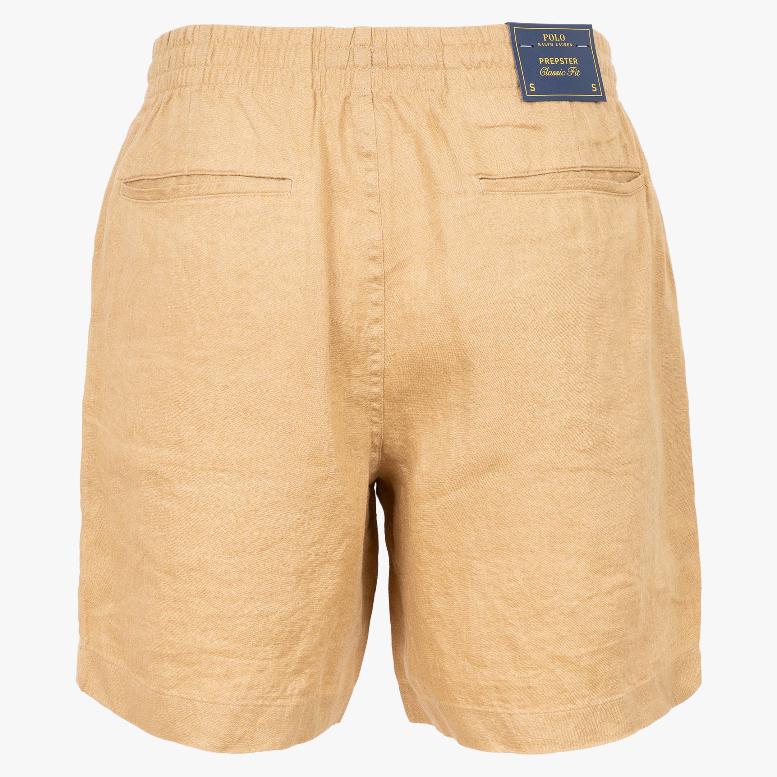 Ralph Lauren Linnen Korte Broek Beige | Prepster