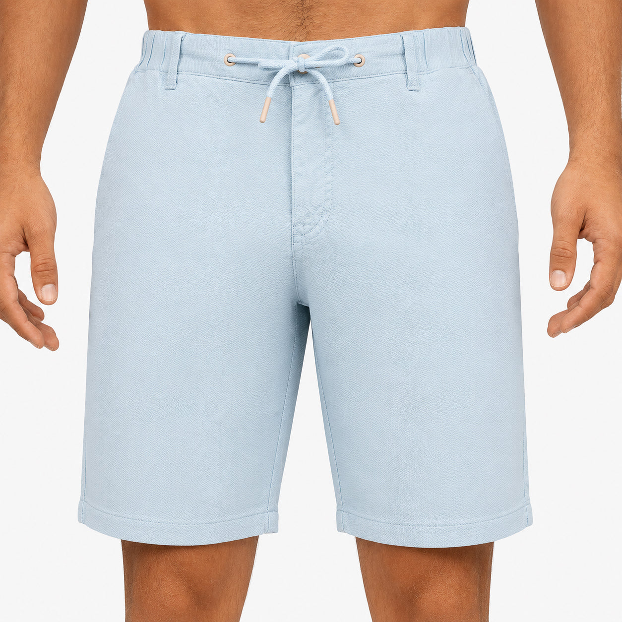SEVEN DIALS Korte Broek Licht Blauw | Audel