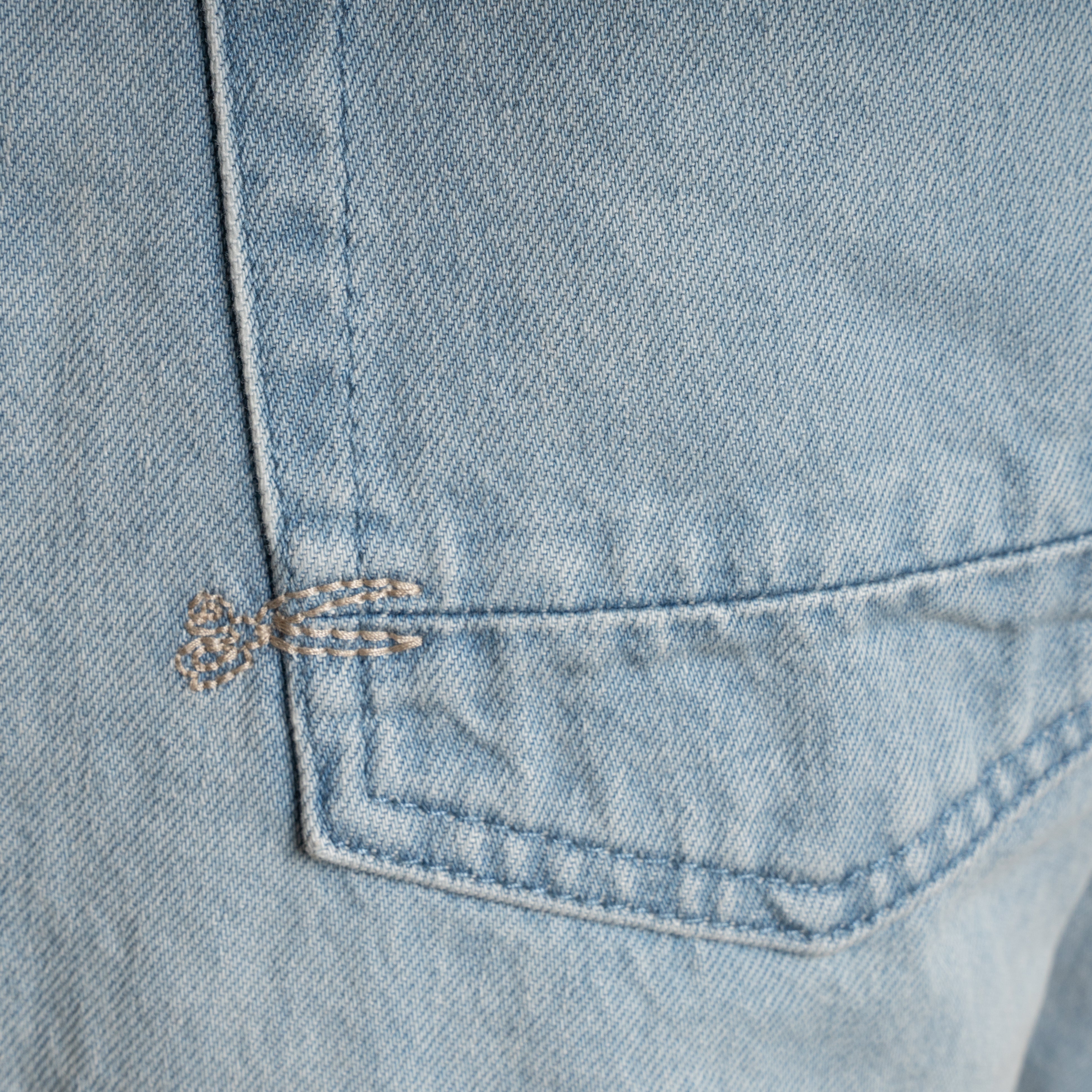 Denham Jeans Korte Broek Lichtblauw | Ridge