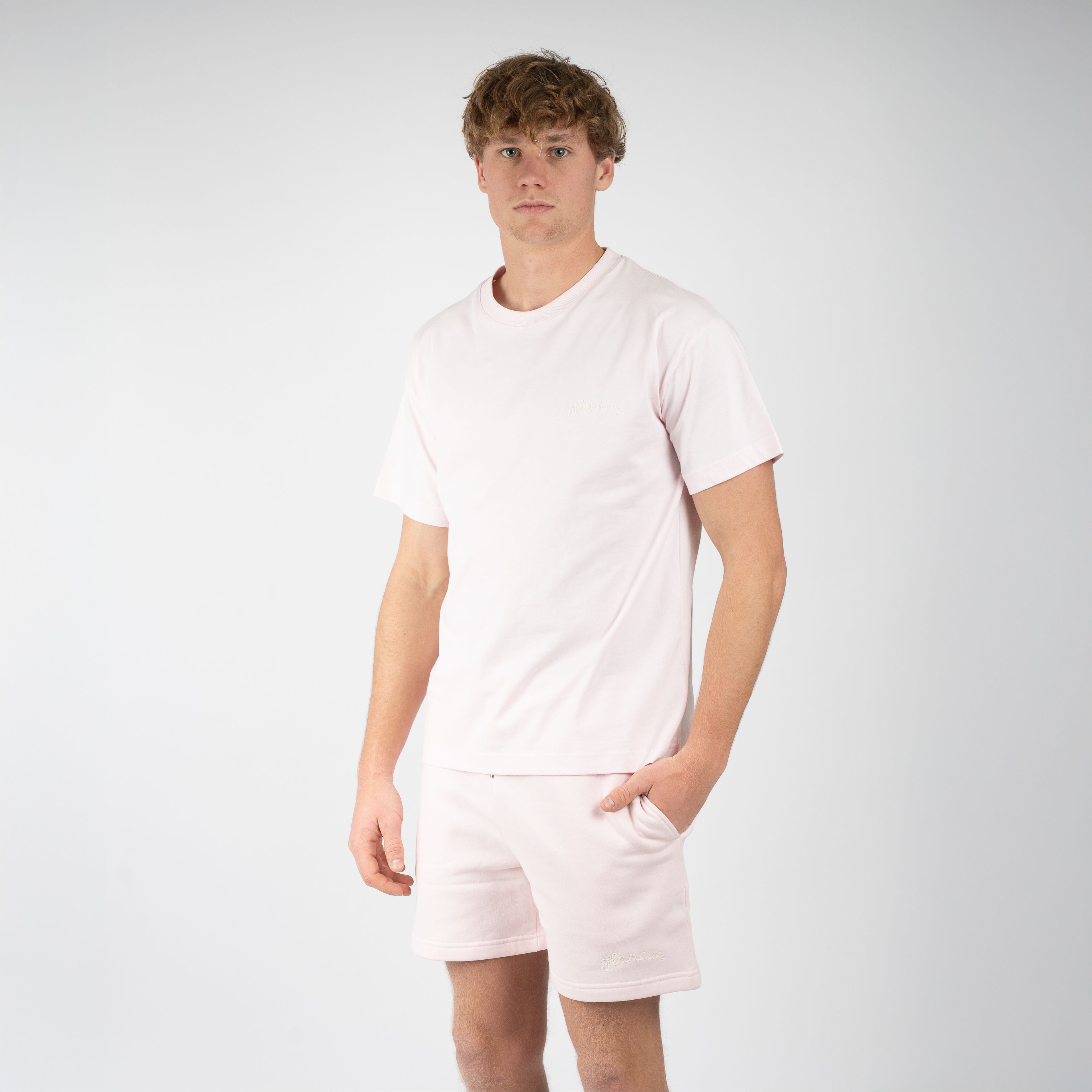 Flaneur Korte Joggingbroek Roze | Signature Short