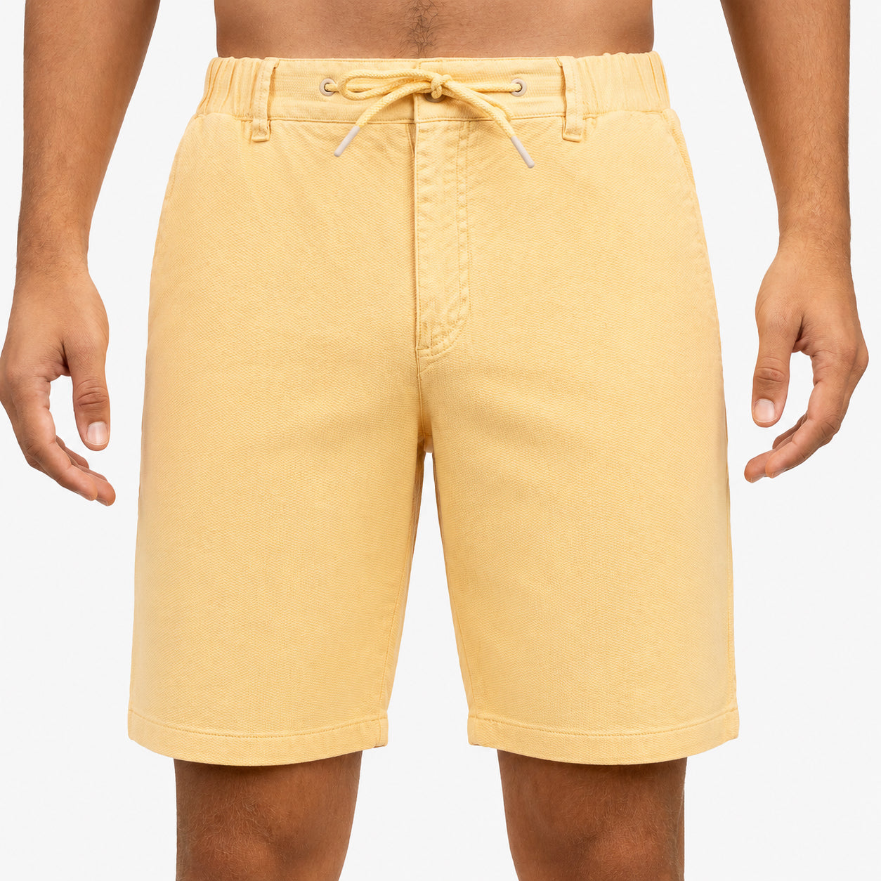 SEVEN DIALS Korte Broek Geel | Audel
